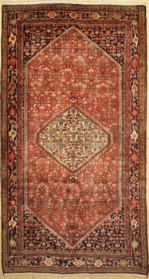 Bidjar alt, Persien, um 1950, Wolle auf Baumwolle, ca. 288 x 155 cm, gereinigt, EHZ: 1(gebraucht)