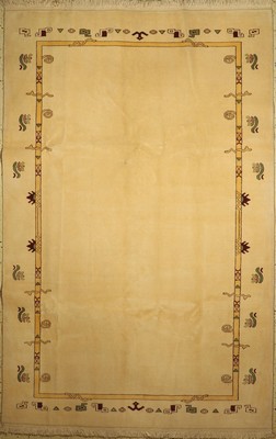 Konya alt, Türkei, ca. 40 Jahre, Wolle auf Wolle, ca. 210 x 130 cm, EHZ: 2 Restaurierungsbedürftig