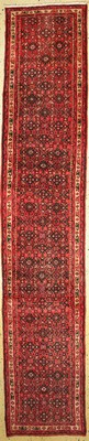 Hosseinabad alt, Persien, ca. 50 Jahre, Wolle auf Baumwolle, ca. 392 x 73 cm, gereinigt, EHZ: 1(gebraucht)