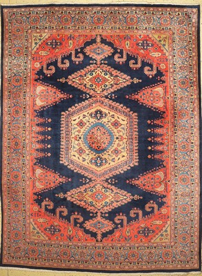 Wiss alt, Persien, ca. 50 Jahre, Wolle auf Baumwolle, ca. 390 x 289 cm, EHZ: 2