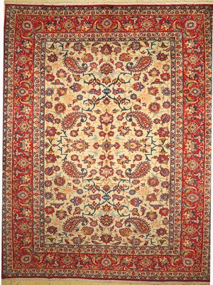 Najafabad alt, Persien, um 1950, Wolle auf Baumwolle, ca. 405 x 310 cm, EHZ: 2