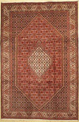 Bidjar alt, Persien, ca. 50 Jahre, Wolle auf Baumwolle, ca. 295 x 200 cm, gereinigt, EHZ: 1(gebraucht)