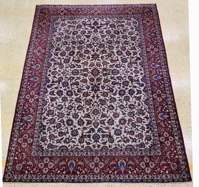Najafabad alt, Persien, um 1950, Wolle auf Baumwolle, ca. 454 x 322 cm, EHZ: 2