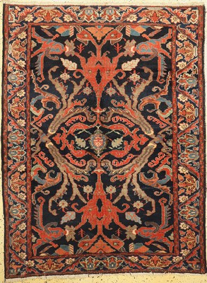 Hamadan antik, Persien, um 1900, Wolle auf Baumwolle, ca. 191 x 145 cm, EHZ: 3