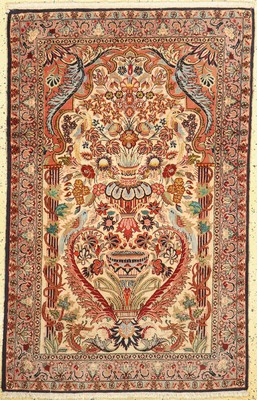 Bidjar Kork fein, Persien, ca. 40 Jahre, Korkwolle auf Baumwolle, ca. 148 x 95 cm, EHZ:1(gebraucht)