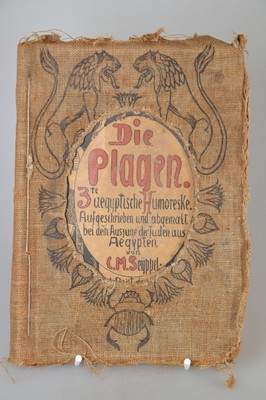 Carl Maria Seyppel (1847-1913): Die Plagen. 3te ägyptische Humoreske, Düsseldorf, Bagel o .J. (1884), aufgeschrieben u. abgemalt bei dem Auszug der ...