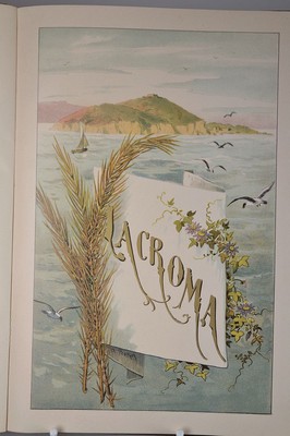 Kronprinzessin-Witwe Erzherzogin Stephanie (1864-1945): Lacroma, Wien, Hof- u. Kammerbuchhändler Künast 1892, 43 S., 19 Farbillustrationen nach ...