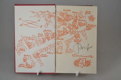 Gabriel Chevalier (1895-1969): Clochemerle, Karlsruhe, Stahlberg 1951, aus dem Nachlass des Künstlers Karl Graf (1902-1986), handsigniert, Roman, ...