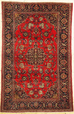Keschan Kork alt, Persien, um 1930/1940, Korkwolle auf Baumwolle, ca. 203 x 135 cm, EHZ: 4
