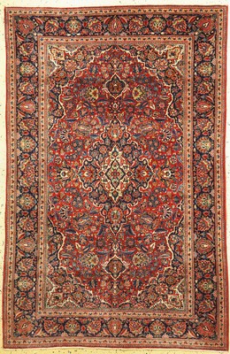 Keschan Kork fein, Persien, um 1930, Korkwolle auf Baumwolle, ca. 210 x 138 cm, gereinigt, EHZ: 1-2
