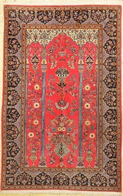 Keschan Kork fein, Persien, ca. 50 Jahre, Korkwolle auf Baumwolle, ca. 212 x 140 cm, EHZ: 1-2