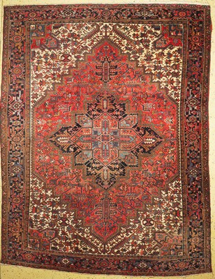 Heriz Persien, Wolle auf Baumwolle , ca. 348 x 272 cm, EHZ: 3