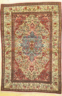 Esfahan antik, Persien, um 1900, Wolle auf Baumwolle, ca. 210 x 142 cm, EHZ: 2