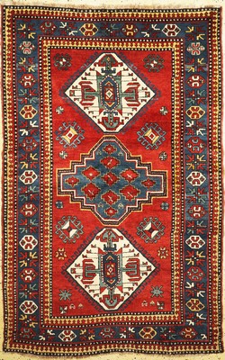 Luripampak alt, Kaukasus, um 1920/1930, Wolle auf Wolle, ca. 250 x 160 cm, EHZ: 2