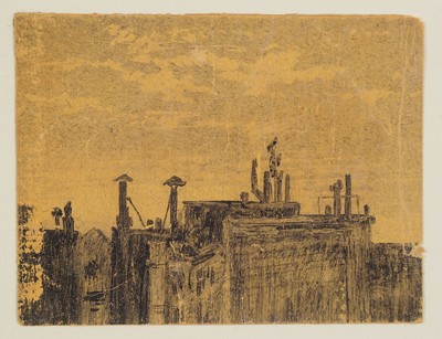 Frederick Juncker, gest. 1906 in Paris, Schüler von L. Cogniet, Lit. vgl. Bénézit, hier: 5 Mischtechniken in Aquarell und Tusche auf Papier, a) ...