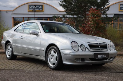 Mercedes-Benz CLK 320 Elegance, Fahrgestellnummer: WDB2083651T066402, EZ 11/2000, 3. Hand, Laufleistung ca. 144.500 km abgelesen, HU 10/2023, 160 kW/ ...
