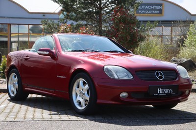 Mercedes- Benz SLk 200, Fahrgestellnummer: WDB1704441F212811, EZ 01/2001, 3. Hand, Laufleistung ca. 95.000 km abgelesen, HU 05/2024, 120 kW/163 PS, 4 ...