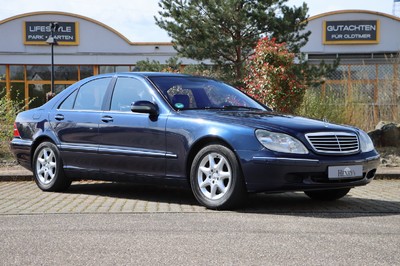 Mercedes-Benz S500, Fahrgestellnummer: WDB2200751A124714, EZ 04/2000, Laufleistung ca. 84.000 km abgelesen, HU 03/2024, 225 kW/ 305 PS, 8 Zylinder, ...