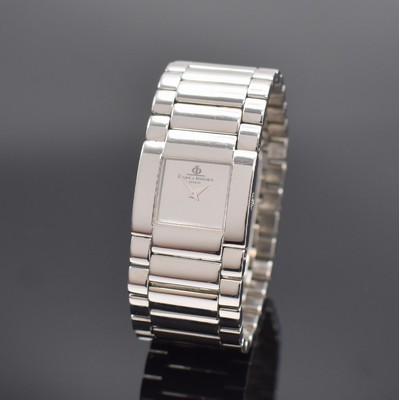 BAUME & MERCIER Catwalk Damenarmbanduhr Referenz MV045197, Schweiz um 2005, quarz, Edelstahlgeh., Boden 4-fach verschr., Gliederband m. dopp. ...