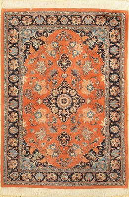 Sarogh, Indien, ca. 40 Jahre, Wolle auf Baumwolle, ca. 155 x 110 cm, EHZ: 2