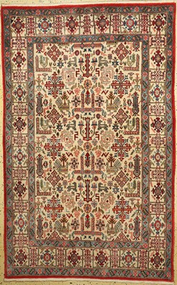 Ghom alt, Persien, um 1950, Wolle auf Baumwolle, ca. 255 x 160 cm, EHZ: 1-2