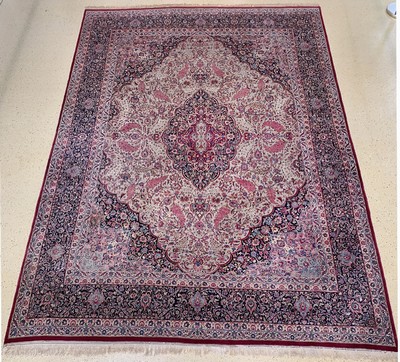 Kerman Palastteppich fein, Persien, um 1930/1940, Korkwolle auf Baumwolle, ca. 500 x 355 cm, EHZ: 1-2
