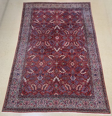 Keschan Palastteppich fein, Persien, um 1930/1940, Korkwolle auf Baumwolle, ca. 514 x 320 cm, EHZ: 1-2