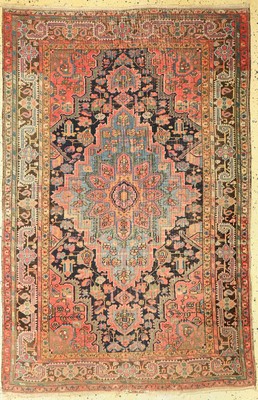 Hamadan alt, Persien, um 1930, Wolle auf Baumwolle, ca. 195 x 130 cm, EHZ: 3