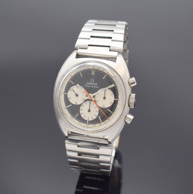 OMEGA Seamaster seltener Schaltradchronograph Referenz 145.016-68, Schweiz um 1968, Handaufzug, Edelstahlgeh. inkl. orig. Gliederband m. Faltschl., ...
