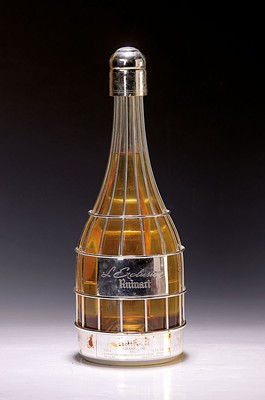 1 Magnumflasche Champagner L'Exclusive Ruinart, 12.5 % vol, Brut, mit versilberter Metallmontur, aus ehem. Restaurantbestand, nicht verkostet, ...
