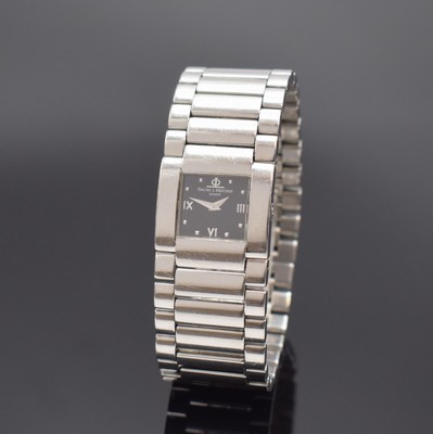 BAUME & MERCIER Catwalk Damenarmbanduhr Referenz MV045197, Schweiz um 2000, quarz, Edelstahlgeh. inkl. Gliederband m. dopp. Faltschl., Boden 4-fach ...