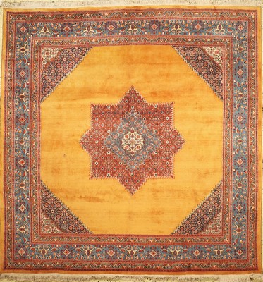 Mud alt, Persien, ca. 50 Jahre, Wolle auf Baumwolle, ca. 220 x 215 cm, EHZ: 1-2