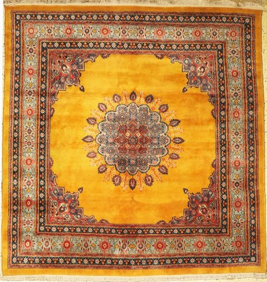 Mud alt, Persien, ca. 50 Jahre, Wolle auf Baumwolle, ca. 218 x 210 cm, EHZ: 1-2