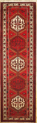 Sarab alt, Persien, um 1960, Wolle auf Baumwolle, ca. 333 x 103 cm, EHZ: 2, (kleiner Fleck)