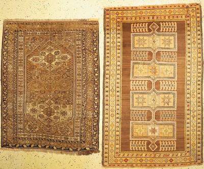 1 paar Schirwan, Kaukasus, Wolle auf Wolle , ca. 193 x 120 cm, ca. 155 x 120 cm, EHZ: 3