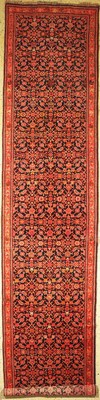 Antiker Karabagh, Kaukasus, um 1900, Wolle auf Wolle, ca. 482 x 108 cm, EHZ: 2, minimal restauriert