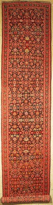 Antiker Karabagh, Kaukasus, um 1900, Wolle auf Wolle, ca. 570 x 110 cm, EHZ: 2, restauriert