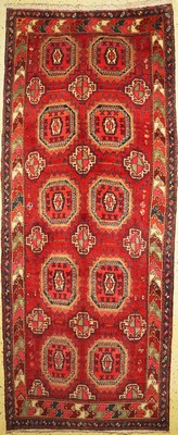Meschgin alt, Persien, um 1960, Wolle auf Baumwolle, ca. 365 x 150 cm, EHZ: 2