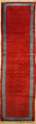 Malayer alt, Persien, um 1940, Wolle auf Baumwolle, ca. 370 x 110 cm, fleckig, EHZ: 2
