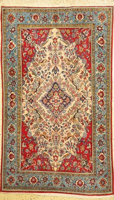 Ghom alt, Persien, ca. 50 Jahre, Korkwolle mit Seide, ca. 226 x 139 cm, EHZ: 3
