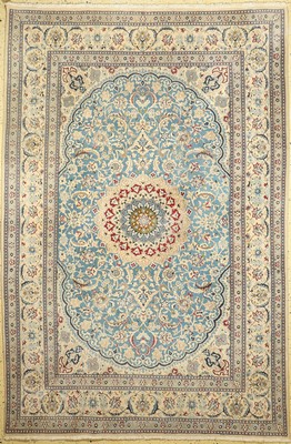 Nain alt, Persien, ca. 50 Jahre, Wolle auf Baumwolle, ca. 310 x 207 cm, Reinigungsbedürftig, EHZ: 2