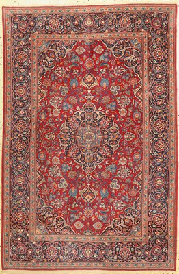 Keschan Kork fein, Persien, um 1960, Korkwolle auf Baumwolle, ca. 205 x 136 cm, EHZ: 2