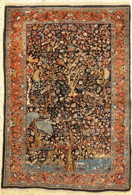 Bidjar alt, Persien, um 1920/1930, Wolle auf Baumwolle, ca. 185 x 130 cm, EHZ: 2