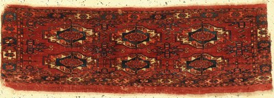 Tekke Torba antik, Turkmenistan, 19.Jhd, Wolle auf Wolle, ca. 119 x 41 cm, EHZ: 4