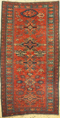 Seichur Sumakh antik, Kaukasus, 19.Jhd, Wolle auf Wolle, ca. 186 x 97 cm, EHZ: 2