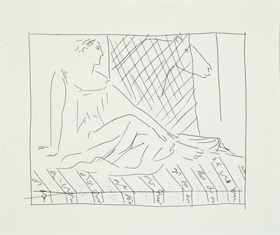 Pablo Picasso, 1881-1973, Konvolut aus 3 Offsets, je unter PP, je gesamt ca. 40x50 cm