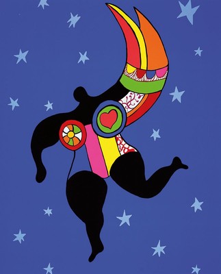 Niki de Saint Phalle, 1930-2002, Konvolut aus 3 Farboffsets, Veröffentlichung: Nouvelles Image Paris 2009, je unter PP, gesamt je ca. 40x50 cm