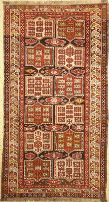 Schirwan antik, Kaukasus, um 1900, Wolle auf Wolle, ca. 275 x 150 cm, EHZ: 2, kleine Restaurierung