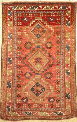 Kazak antik, Kaukasus, um 1910/1920, Wolle auf Wolle, ca. 260 x 170 cm, EHZ: 2, kleine Restaurierung