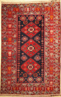 Schirwan alt, Kaukasus, um 1930, Wolle auf Wolle, ca. 290 x 190 cm, EHZ: 2